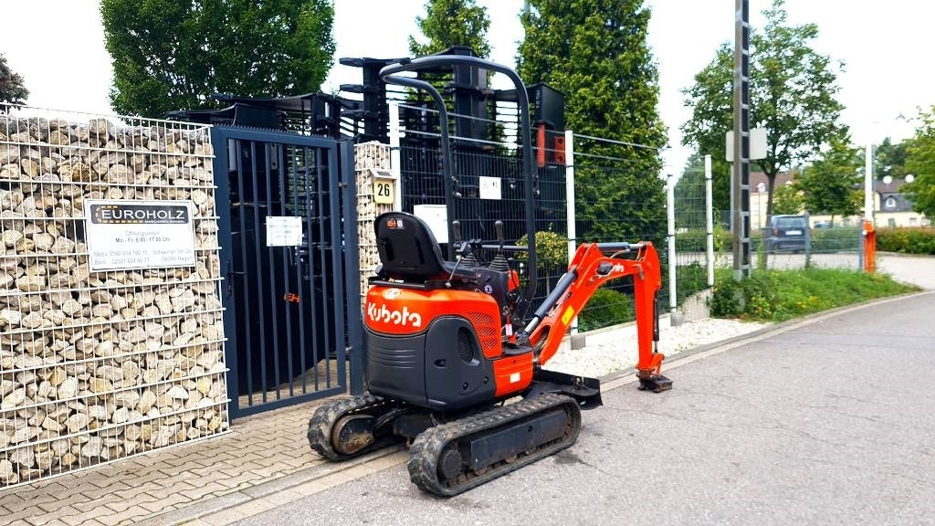 Kubota U 10-3 - Minibagger: das Bild 4 Kubota U 10-3 - Minibagger: das Bild 4