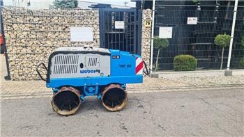 Weber TRC 86, Grabenwalze mit Fernbedienung, nur 101 Bh - Rüttelplatte: das Bild 1 Weber TRC 86, Grabenwalze mit Fernbedienung, nur 101 Bh - Rüttelplatte: das Bild 1