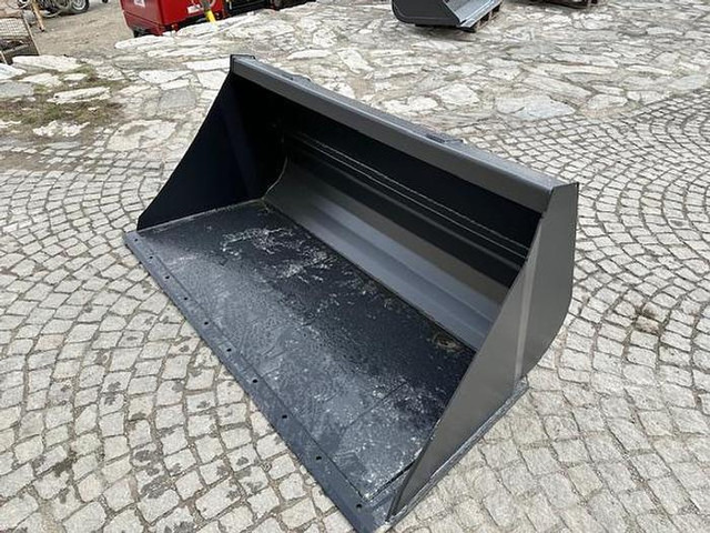 Big Schwergutschaufel SUN 200 cm mit Kramer 312 Aufnahme - Anbauteil: das Bild 1 Big Schwergutschaufel SUN 200 cm mit Kramer 312 Aufnahme - Anbauteil: das Bild 1