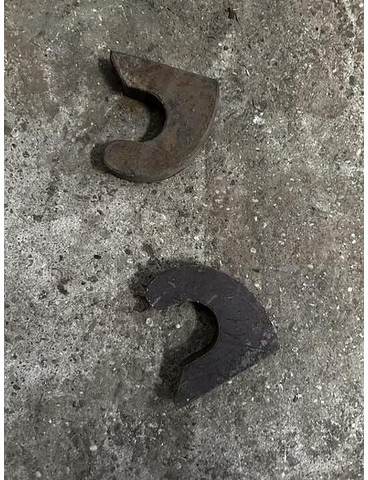 Big Anschweißhaken Merlo (Lose) - Ersatzteile: das Bild 1 Big Anschweißhaken Merlo (Lose) - Ersatzteile: das Bild 1