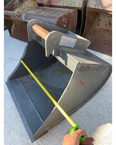 Kinshofer 50 cm Tieflöffel mit Lehnhoff MS01 Aufnahme - Baggerschaufel: das Bild 1 Kinshofer 50 cm Tieflöffel mit Lehnhoff MS01 Aufnahme - Baggerschaufel: das Bild 1