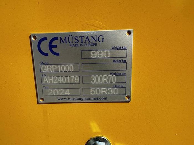 NEU: Greifer Mustang GRP1000 Abbruch- & Sortiergreifer: das Bild 9