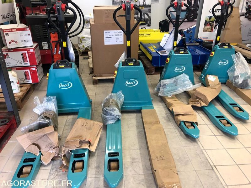 1 Transpalette Electrique 1500 Kg BAOLI - NEUF - Baugeräte: das Bild 4 1 Transpalette Electrique 1500 Kg BAOLI - NEUF - Baugeräte: das Bild 4