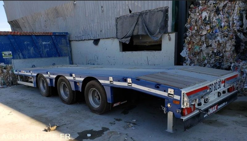 REMORQUE FAYMONVILLE PORTE ENGINS MAX TRAILER 300 3 ESSIEUX - 2021 - Auflieger: das Bild 1 REMORQUE FAYMONVILLE PORTE ENGINS MAX TRAILER 300 3 ESSIEUX - 2021 - Auflieger: das Bild 1