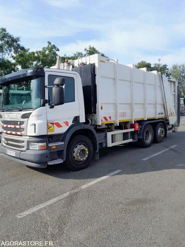 BOM 26T SCANIA GO (5572-66ICAM571X) - 2012 / 396 471 KM - Müllwagen: das Bild 4 BOM 26T SCANIA GO (5572-66ICAM571X) - 2012 / 396 471 KM - Müllwagen: das Bild 4