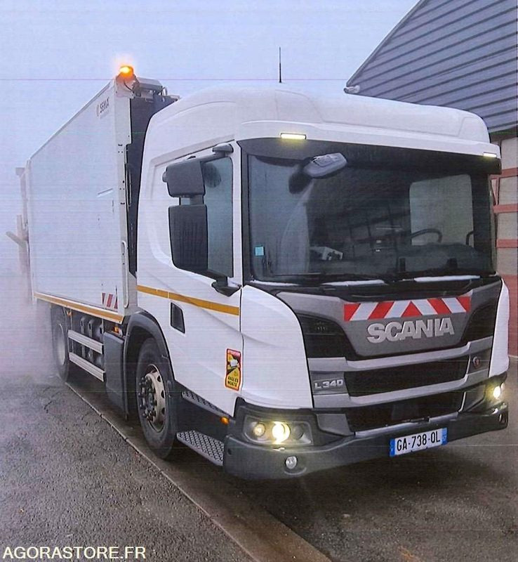 BOM SCANIA L340 71926 kms 2021 GNV - Müllwagen: das Bild 2 BOM SCANIA L340 71926 kms 2021 GNV - Müllwagen: das Bild 2