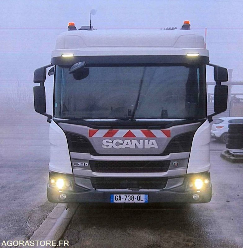 BOM SCANIA L340 71926 kms 2021 GNV - Müllwagen: das Bild 1 BOM SCANIA L340 71926 kms 2021 GNV - Müllwagen: das Bild 1