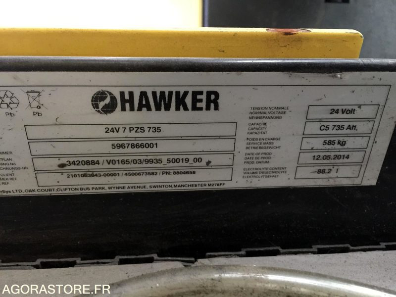 Chariot frontal 3 roues 2014 - Hyster A1.3 XNT - Elektrostapler: das Bild 4 Chariot frontal 3 roues 2014 - Hyster A1.3 XNT - Elektrostapler: das Bild 4