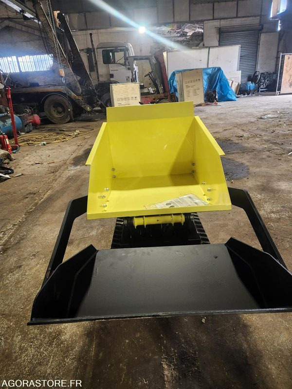 Dumper neuf Avec Benne élévatrice ciseaux et chargeur hydraulique - Mini-Kipper: das Bild 4 Dumper neuf Avec Benne élévatrice ciseaux et chargeur hydraulique - Mini-Kipper: das Bild 4