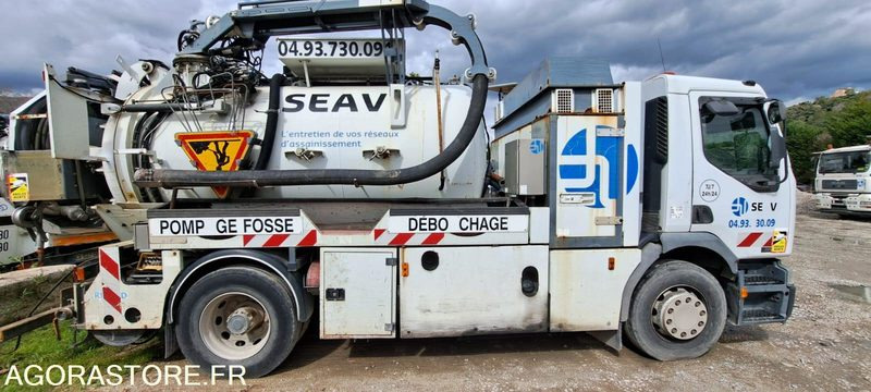 HYDROCUREUR RIVARD RENAULT 2006 CK577XS (VENTE UNIQUEMENT EXPORT) - Saug-/ Spülfahrzeug: das Bild 1 HYDROCUREUR RIVARD RENAULT 2006 CK577XS (VENTE UNIQUEMENT EXPORT) - Saug-/ Spülfahrzeug: das Bild 1