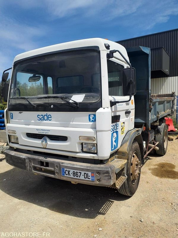 CAMION 4x2 BI- BENNE RENAULT M180 - 1999 / 386 099 KM - LKW: das Bild 1 CAMION 4x2 BI- BENNE RENAULT M180 - 1999 / 386 099 KM - LKW: das Bild 1