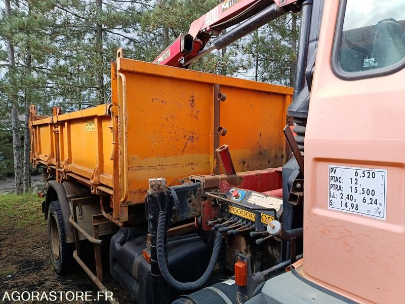 Camion Renault 16T Tribenne Grue M150/12 BC-867-AS - LKW: das Bild 5 Camion Renault 16T Tribenne Grue M150/12 BC-867-AS - LKW: das Bild 5