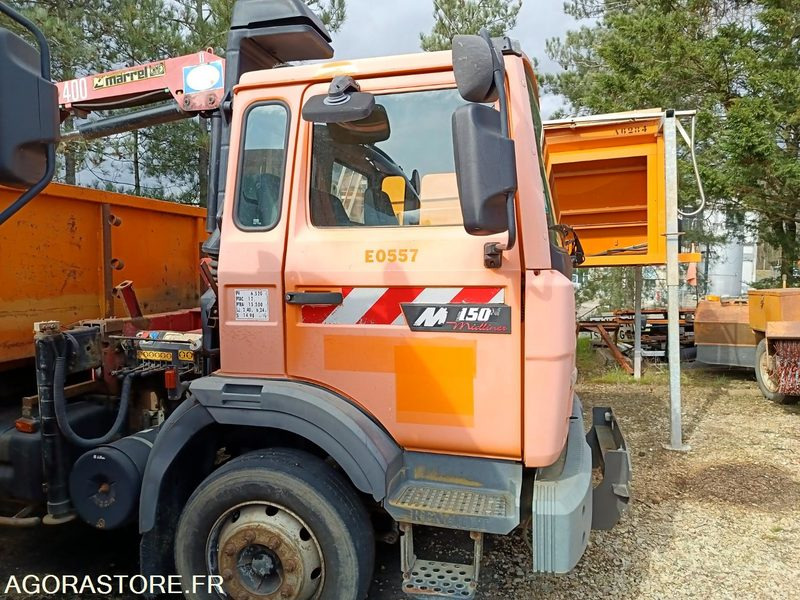 Camion Renault 16T Tribenne Grue M150/12 BC-867-AS - LKW: das Bild 3 Camion Renault 16T Tribenne Grue M150/12 BC-867-AS - LKW: das Bild 3