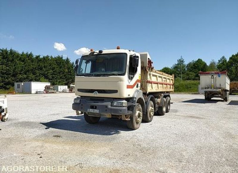 Porteur 8x4 Renault KERAX - DL116LZ - 2005 / 727486 KM (ML557) - LKW: das Bild 1 Porteur 8x4 Renault KERAX - DL116LZ - 2005 / 727486 KM (ML557) - LKW: das Bild 1