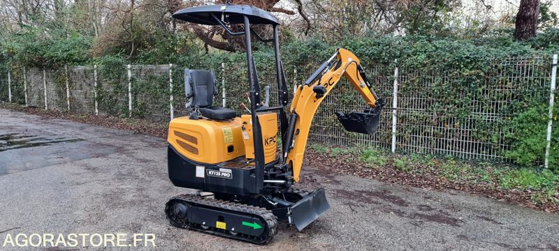 MINI PELLE - KPC - KT 12 SPRO - ETAT NEUF - Minibagger: das Bild 4 MINI PELLE - KPC - KT 12 SPRO - ETAT NEUF - Minibagger: das Bild 4