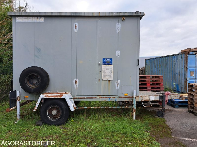 REMORQUE EQUIPEE TRANSFORMATEUR - Baugeräte, Anhänger: das Bild 1 REMORQUE EQUIPEE TRANSFORMATEUR - Baugeräte, Anhänger: das Bild 1