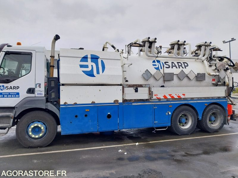 RENAULT KERAX HUWER ADR 2001 515000KM / PB BV EXPORT UNIQUEMENT - Saug-/ Spülfahrzeug: das Bild 2 RENAULT KERAX HUWER ADR 2001 515000KM / PB BV EXPORT UNIQUEMENT - Saug-/ Spülfahrzeug: das Bild 2