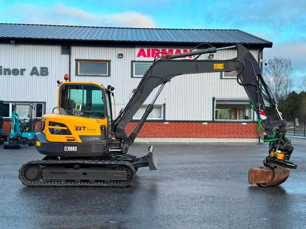 Volvo ECR 88 D - Minibagger: das Bild 1 Volvo ECR 88 D - Minibagger: das Bild 1