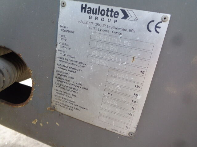 Gelenkarmbühne Haulotte HA16PX 4WD: das Bild 14