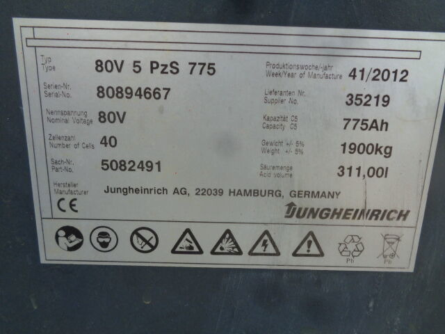Gabelstapler Jungheinrich EFG425: das Bild 19