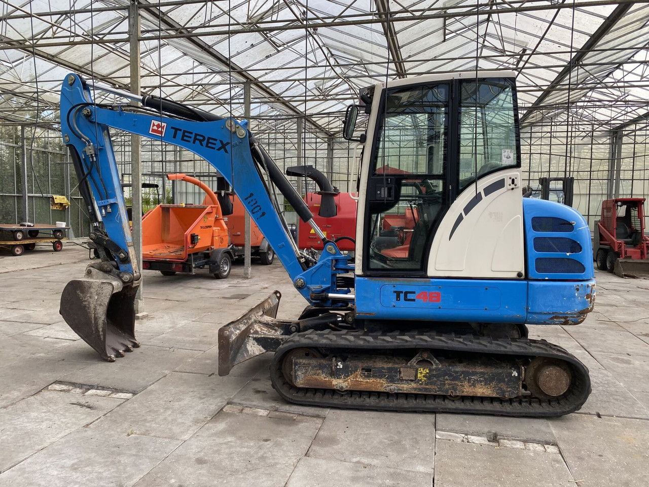Terex TC48 - Minibagger: das Bild 1 Terex TC48 - Minibagger: das Bild 1