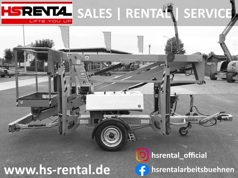 Niftylift 120TET elektro 12m Traction-Mover (1802) - Anhänger-Arbeitsbühne: das Bild 1 Niftylift 120TET elektro 12m Traction-Mover (1802) - Anhänger-Arbeitsbühne: das Bild 1