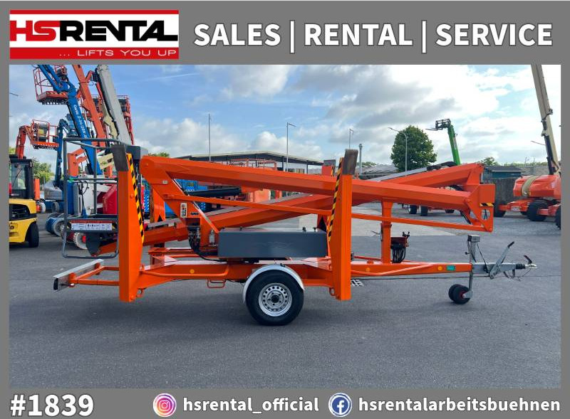 Niftylift 170HE elektro 17m (1839) - Anhänger-Arbeitsbühne: das Bild 1 Niftylift 170HE elektro 17m (1839) - Anhänger-Arbeitsbühne: das Bild 1