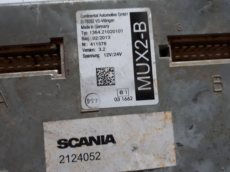 Scania MUX2-B MUX2-M.MUX2-B+/ ZR2-BS/ ZR2-BD - Steuergerät: das Bild 5 Scania MUX2-B MUX2-M.MUX2-B+/ ZR2-BS/ ZR2-BD - Steuergerät: das Bild 5
