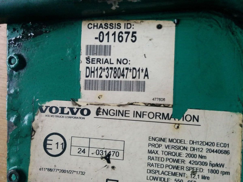 Volvo B12m - Steuergerät: das Bild 5 Volvo B12m - Steuergerät: das Bild 5