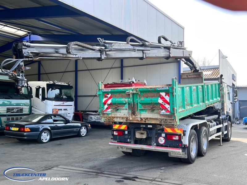 DAF CF 85.410 ATE, Hiab 166, 6x4 Steel spring - Kipper, Autokran: das Bild 2 DAF CF 85.410 ATE, Hiab 166, 6x4 Steel spring - Kipper, Autokran: das Bild 2