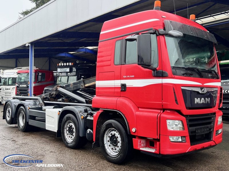 MAN TGS 35.500 8x2, Euro 6, Blower compressor - Abrollkipper: das Bild 1 MAN TGS 35.500 8x2, Euro 6, Blower compressor - Abrollkipper: das Bild 1
