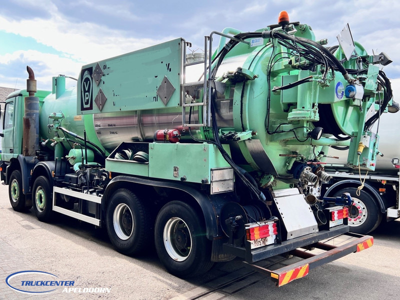 Mercedes-Benz Actros 4140 8x4, Steel springs, ADR, Inox - Saug-/ Spülfahrzeug: das Bild 4 Mercedes-Benz Actros 4140 8x4, Steel springs, ADR, Inox - Saug-/ Spülfahrzeug: das Bild 4