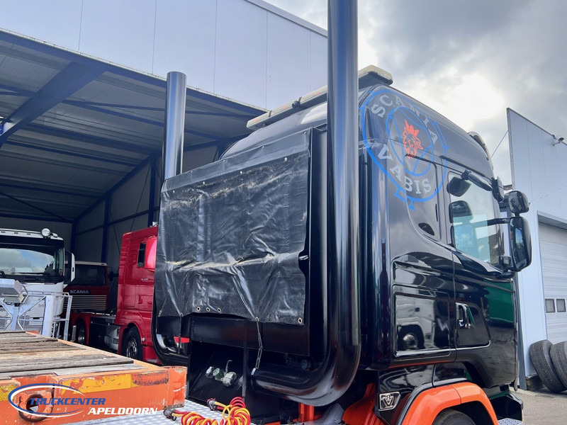 Scania R580 V8 + Demarko Trailer, 6x4, Euro 6, Retarder, Highline, Showtruck - Sattelzugmaschine: das Bild 2 Scania R580 V8 + Demarko Trailer, 6x4, Euro 6, Retarder, Highline, Showtruck - Sattelzugmaschine: das Bild 2