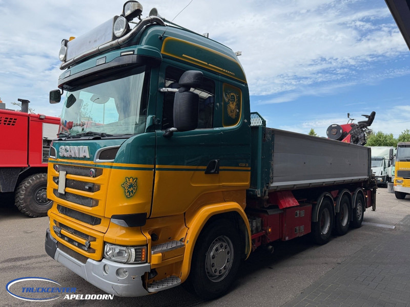 Scania R580 V8 8x4 Reduction axles, HMF 2620 K5 - Kipper, Autokran: das Bild 3 Scania R580 V8 8x4 Reduction axles, HMF 2620 K5 - Kipper, Autokran: das Bild 3