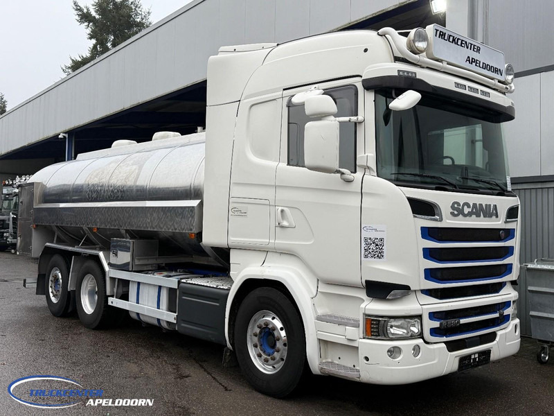 Scania R580 V8 Retarder, Stuuras, 15000 Liter roestvrijstalen tank - Tankwagen: das Bild 1 Scania R580 V8 Retarder, Stuuras, 15000 Liter roestvrijstalen tank - Tankwagen: das Bild 1