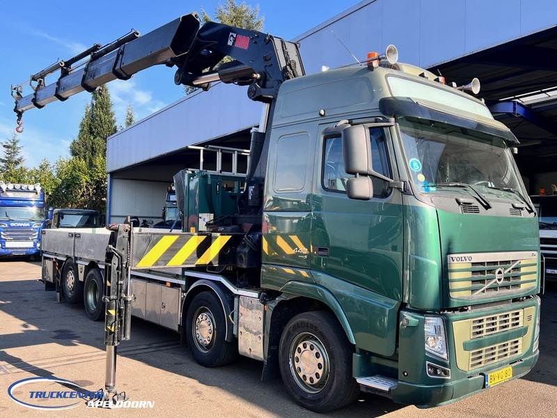 Volvo FH 440 HIAB 800 E4, 8x2 - Pritsche LKW, Autokran: das Bild 1 Volvo FH 440 HIAB 800 E4, 8x2 - Pritsche LKW, Autokran: das Bild 1