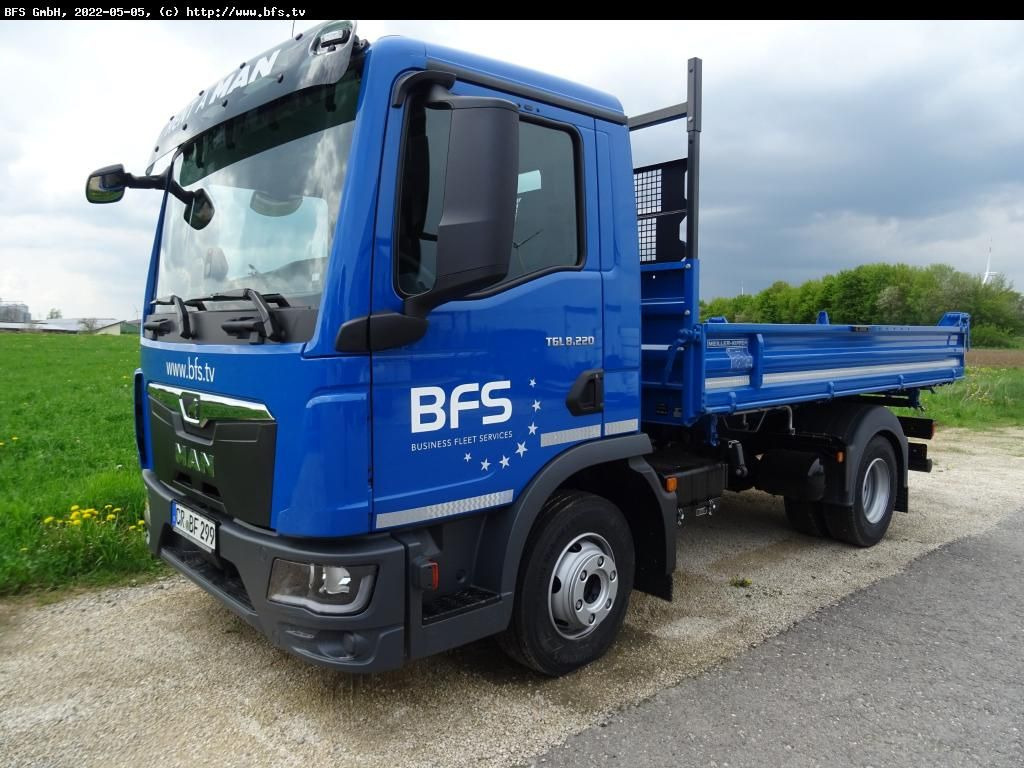 MAN TGL (TG3) 8.220 4x2 BB CH TG3, Automatik - Kipper Transporter: das Bild 1 MAN TGL (TG3) 8.220 4x2 BB CH TG3, Automatik - Kipper Transporter: das Bild 1