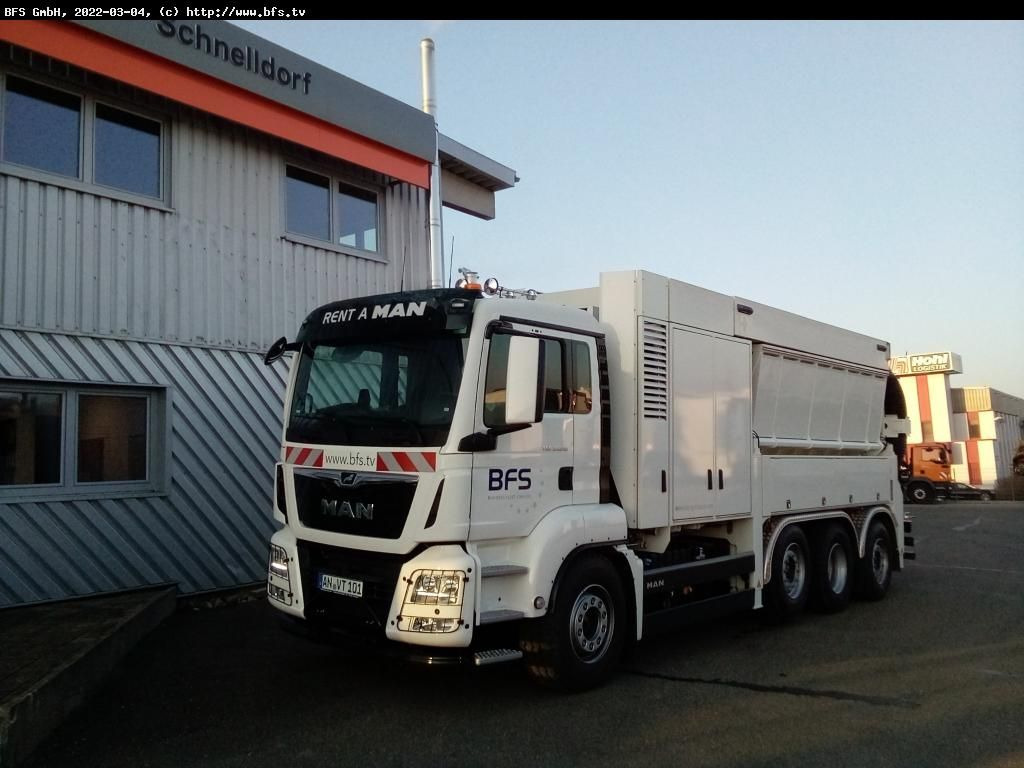 MAN TGS 35.510 8X4-4 BL RSP Saugbagger - Saug-/ Spülfahrzeug: das Bild 1 MAN TGS 35.510 8X4-4 BL RSP Saugbagger - Saug-/ Spülfahrzeug: das Bild 1