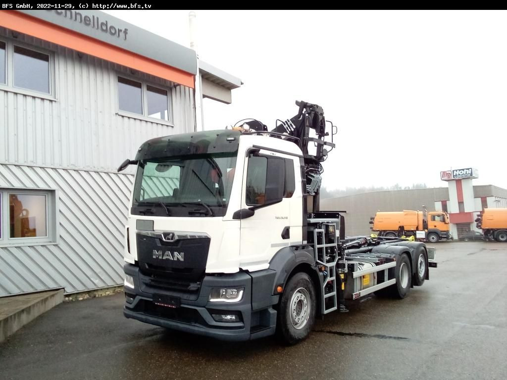 MAN TGS (TG3) 26.510 6x2-4 BL Recyclingkran - Abrollkipper: das Bild 1 MAN TGS (TG3) 26.510 6x2-4 BL Recyclingkran - Abrollkipper: das Bild 1