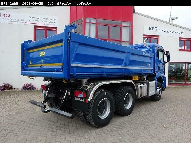 MAN TGS (TG3) 33.470 6x4 BB 3-Achsen, 3-Seiten Meill - Kipper: das Bild 3 MAN TGS (TG3) 33.470 6x4 BB 3-Achsen, 3-Seiten Meill - Kipper: das Bild 3