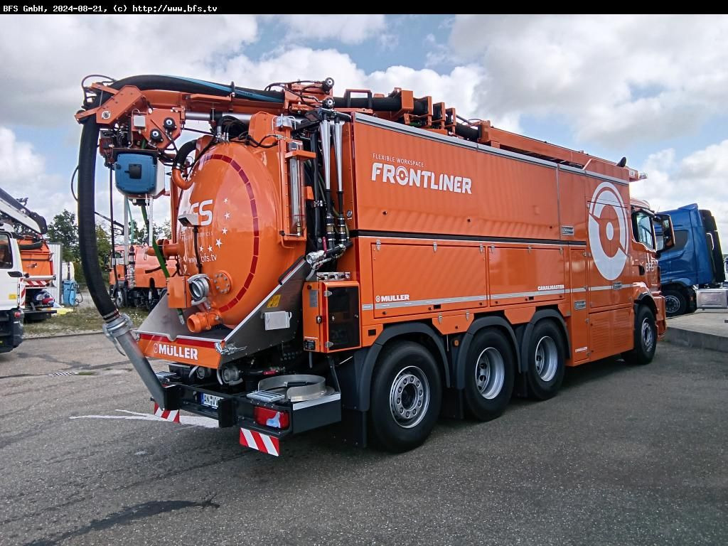 MAN TGS (TG3) 35.510 8x4-4 BL CH MÜLLER Canalmaster - Saug-/ Spülfahrzeug: das Bild 2 MAN TGS (TG3) 35.510 8x4-4 BL CH MÜLLER Canalmaster - Saug-/ Spülfahrzeug: das Bild 2