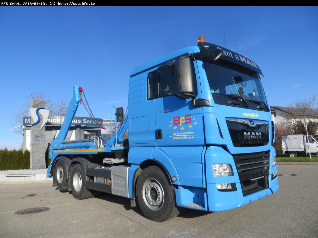 MAN TGX 26.500 6x2-2 LL XL Fhs. Meiller AK 16 - Kipper: das Bild 2 MAN TGX 26.500 6x2-2 LL XL Fhs. Meiller AK 16 - Kipper: das Bild 2