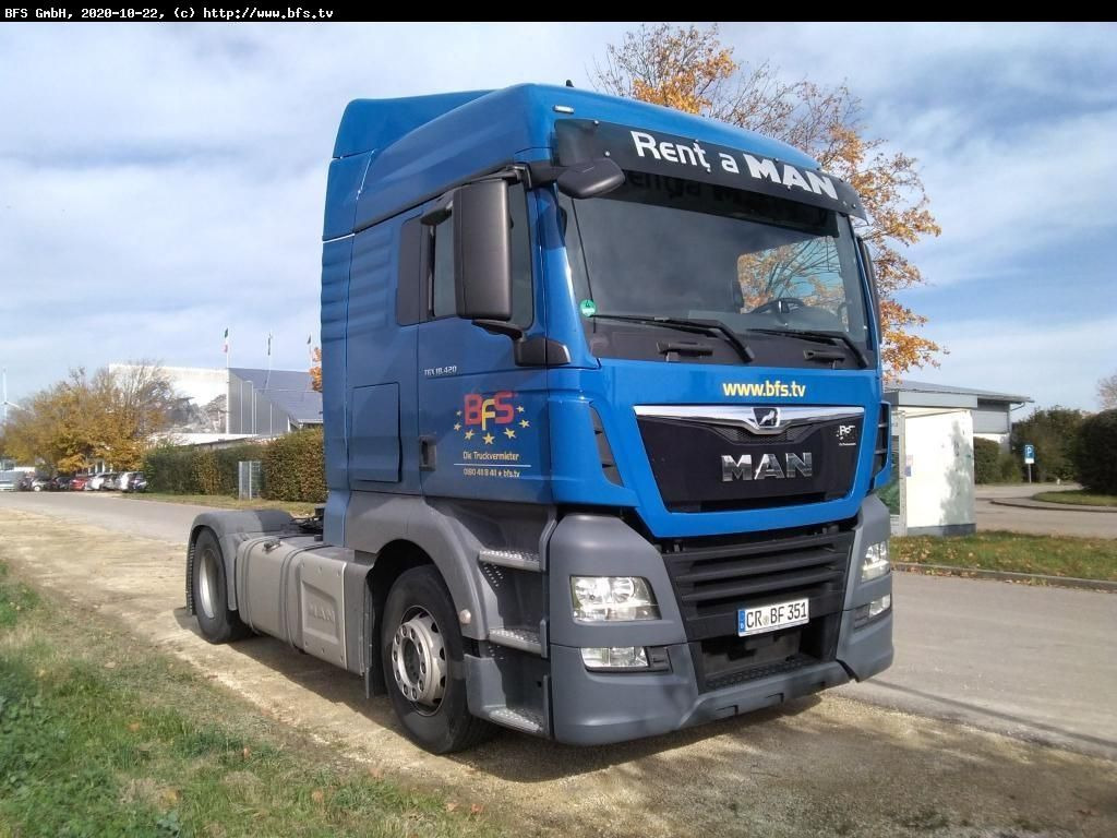 MAN TGX 18.420 4x2 BLS ECO Star Edition - Sattelzugmaschine: das Bild 2 MAN TGX 18.420 4x2 BLS ECO Star Edition - Sattelzugmaschine: das Bild 2