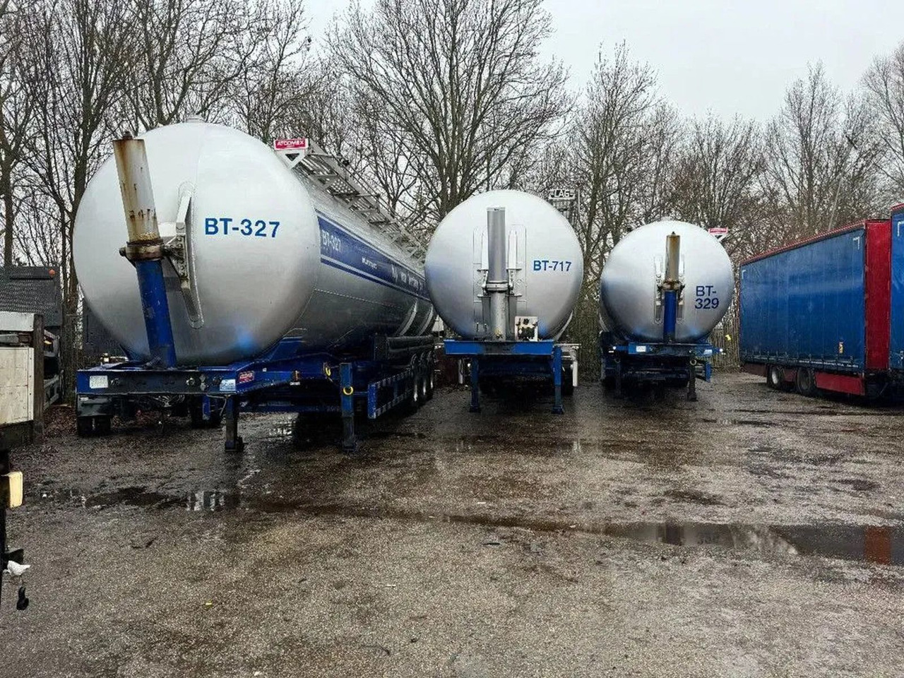 Atcomex 10 UNITS - 3 AXLE KIPPER BULK 1 COMP. 60 - Siloauflieger: das Bild 1 Atcomex 10 UNITS - 3 AXLE KIPPER BULK 1 COMP. 60 - Siloauflieger: das Bild 1