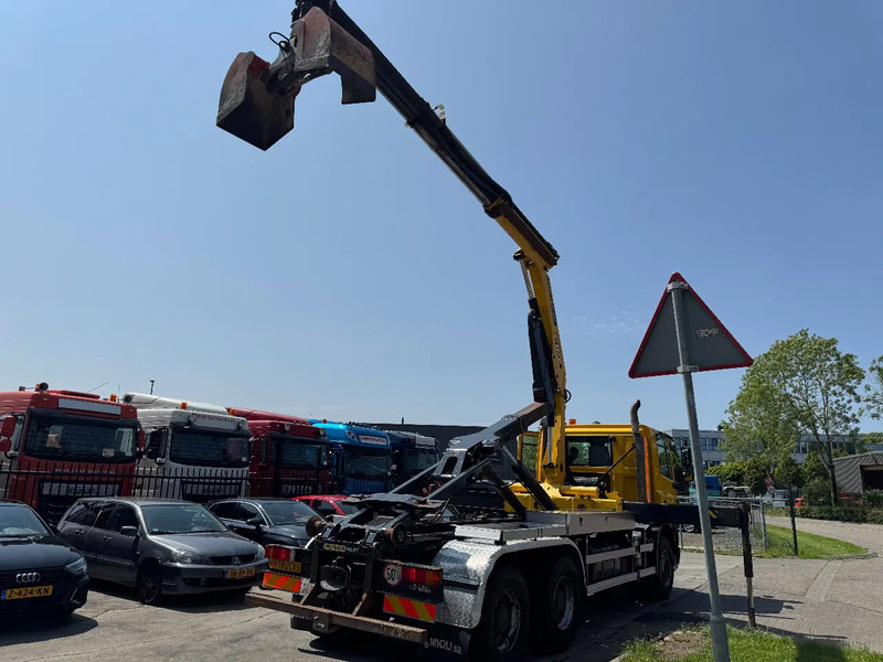 DAF CF 85.410 6X4 - EURO 5 + PALFINGER PK15500 + REMOTE + PALFINGER HOOK - Abrollkipper, Autokran: das Bild 3 DAF CF 85.410 6X4 - EURO 5 + PALFINGER PK15500 + REMOTE + PALFINGER HOOK - Abrollkipper, Autokran: das Bild 3