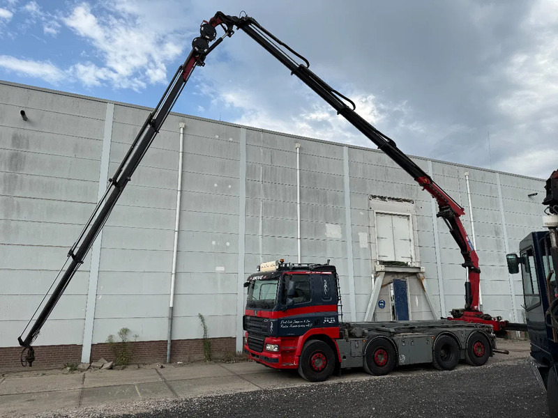 DAF CF 85.460 8X2 + YEAR 2016 HMF CRANE 2620-K4 + FLYJIB + WINCH + REMOTE - Seil Abrollkipper, Autokran: das Bild 4 DAF CF 85.460 8X2 + YEAR 2016 HMF CRANE 2620-K4 + FLYJIB + WINCH + REMOTE - Seil Abrollkipper, Autokran: das Bild 4