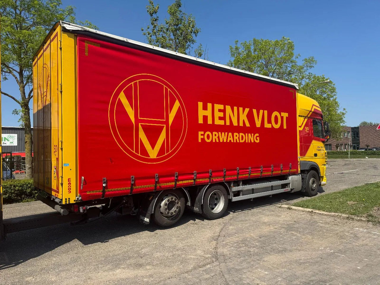 Plane LKW DAF XF 480 6X2 JUMBO + WECON HANGER SLIDING ROOF + T: das Bild 15