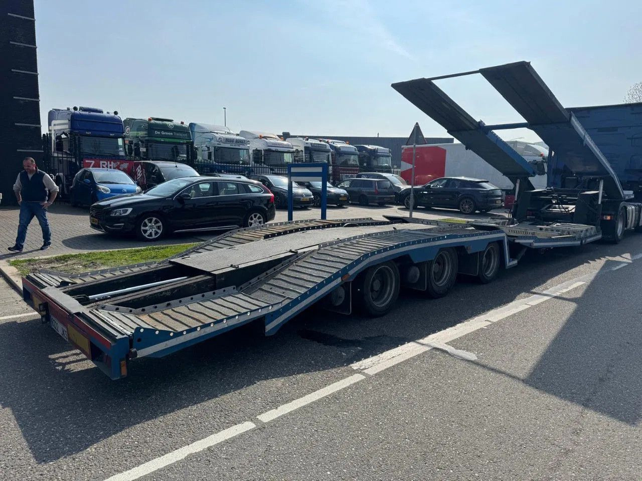 GS Meppel 3 AXLE - TRUCKTRANSPORTER - Autotransporter Auflieger: das Bild 2 GS Meppel 3 AXLE - TRUCKTRANSPORTER - Autotransporter Auflieger: das Bild 2