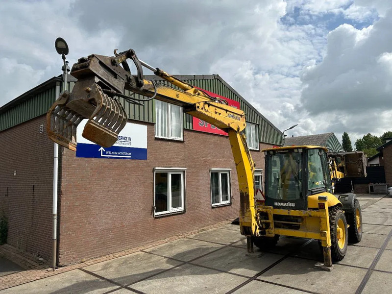 Komatsu WB97S-5E0 - Baggerlader: das Bild 5 Komatsu WB97S-5E0 - Baggerlader: das Bild 5