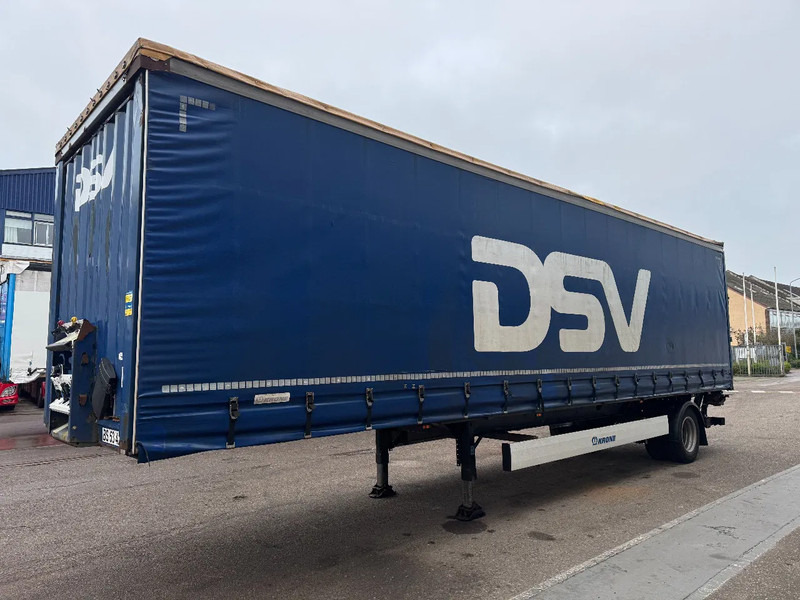 Krone SE 1 AXLE CITY BÄR LOAD LIFT STEERING AXLE - Planenauflieger: das Bild 1 Krone SE 1 AXLE CITY BÄR LOAD LIFT STEERING AXLE - Planenauflieger: das Bild 1